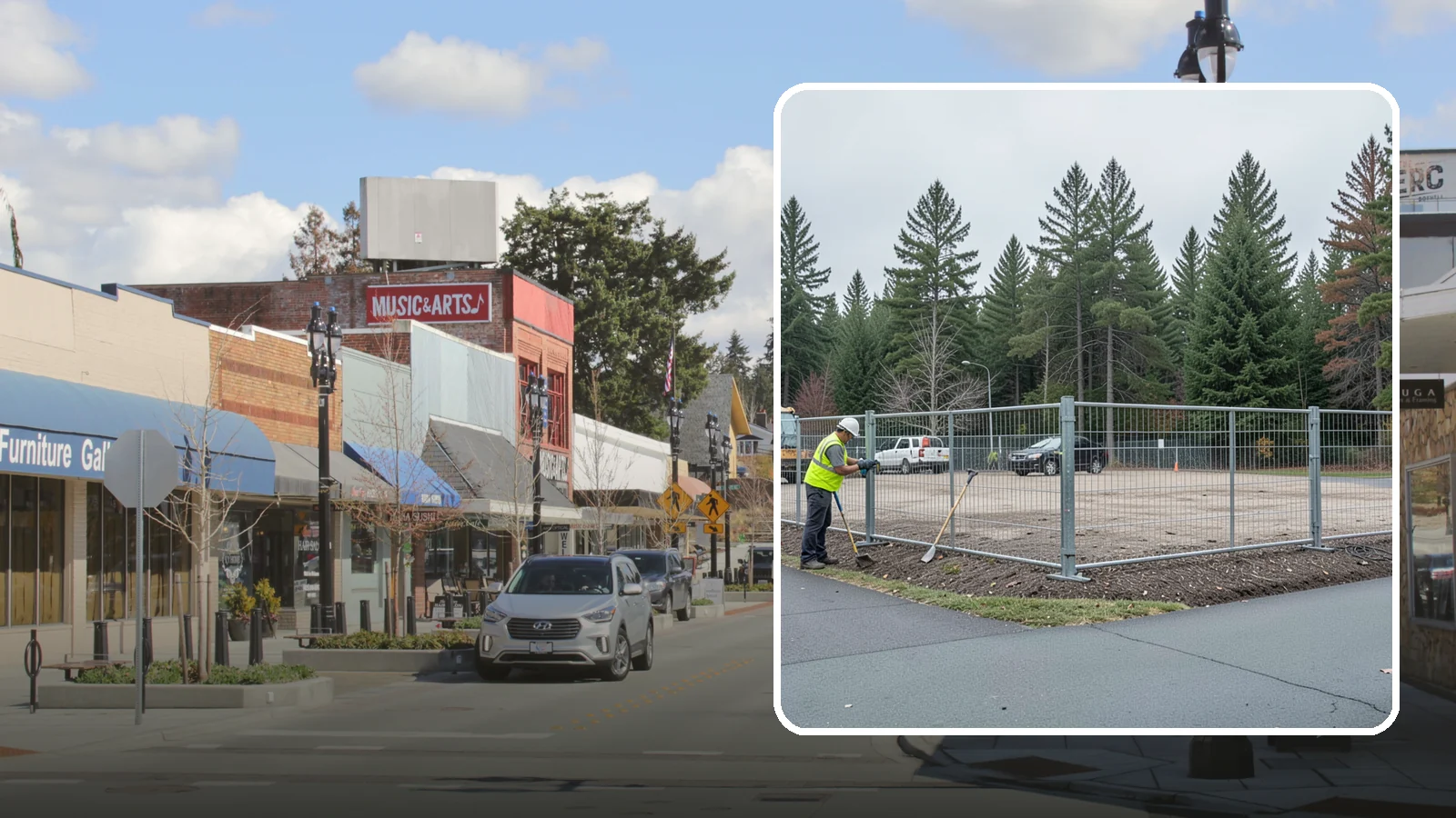 Facility Fencing & Gates in Bothell, King County, WA - Fencing and gate installation that secures public facilities, yards, and equipment compounds.