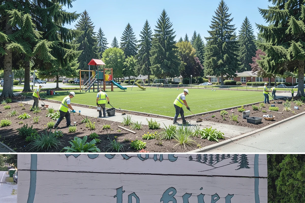 Facility Fencing & Gates in Brier, Snohomish County, WA - Fencing installs year-round, though setting posts is easiest when the ground is not saturated in the depths of winter.