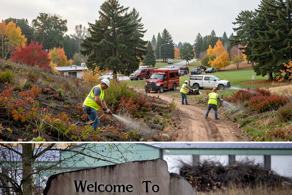 Facility Fencing & Gates in Buckley, Pierce County, WA - Fencing installs year-round, though setting posts is easiest when the ground is not saturated in the depths of winter.