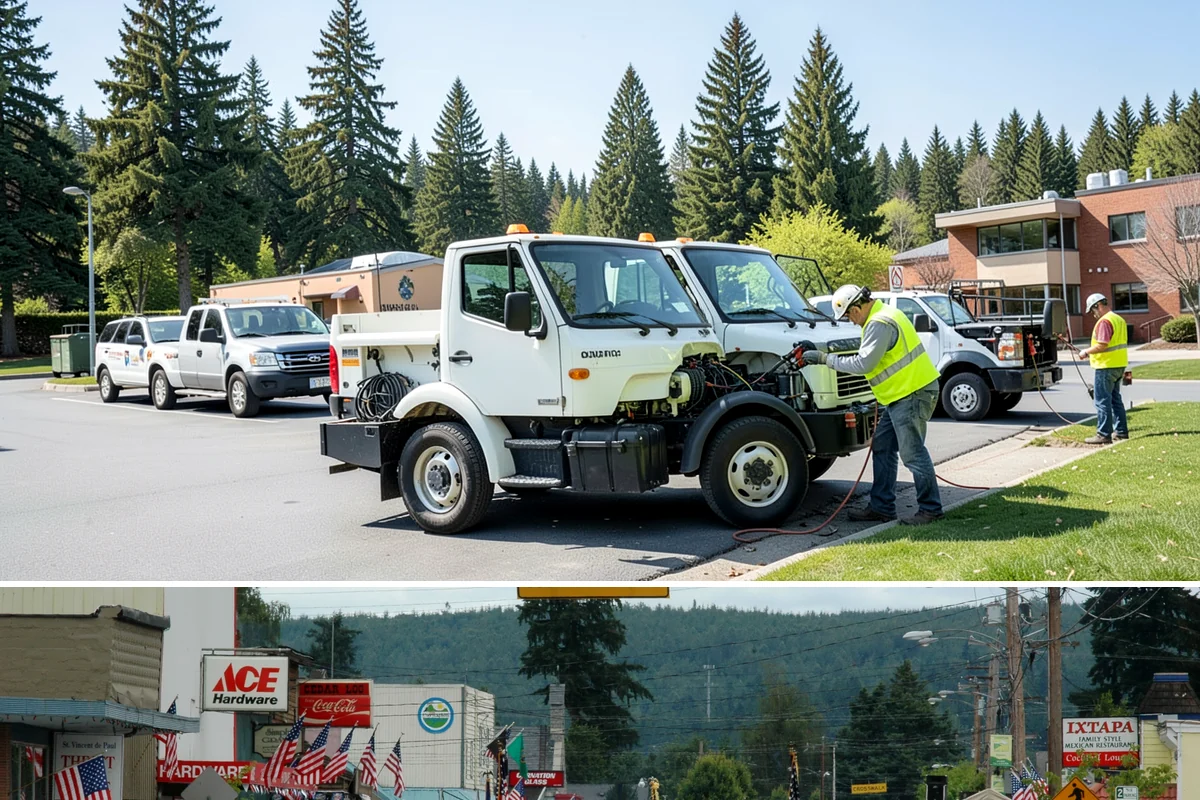 Facility Fencing & Gates in Carnation, King County, WA - Fencing installs year-round, though setting posts is easiest when the ground is not saturated in the depths of winter.