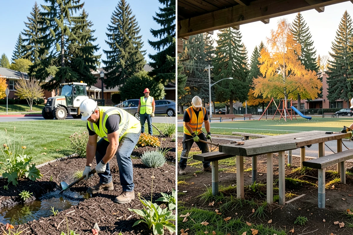 Facility Fencing & Gates in Clyde Hill, King County, WA - Lay out the fence line and gate locations