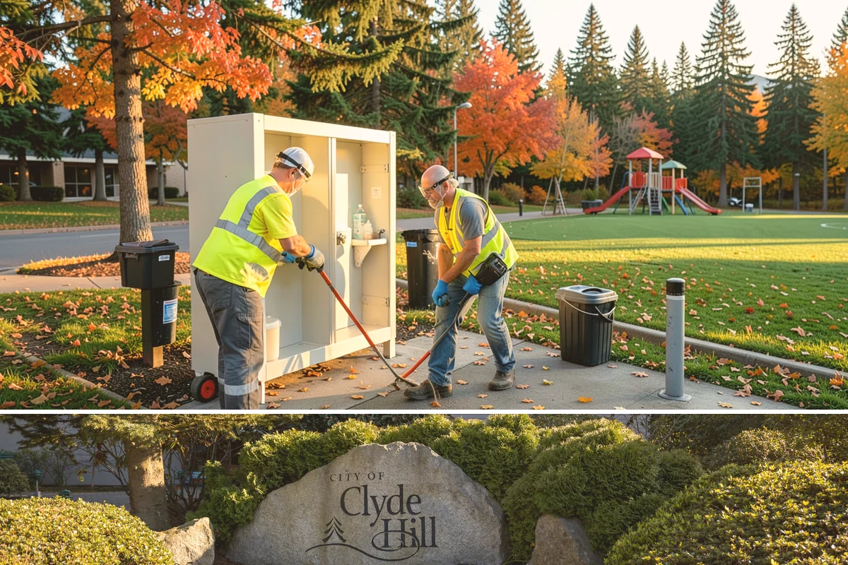Facility Fencing & Gates in Clyde Hill, King County, WA - Fencing installs year-round, though setting posts is easiest when the ground is not saturated in the depths of winter.