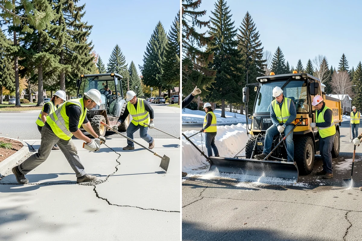 Facility Fencing & Gates in Concrete, Skagit County, WA - Lay out the fence line and gate locations