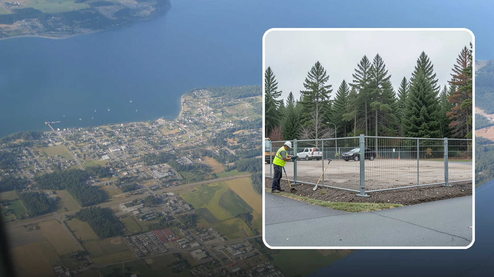 Facility Fencing & Gates in Coupeville, Island County, WA - Fencing and gate installation that secures public facilities, yards, and equipment compounds.