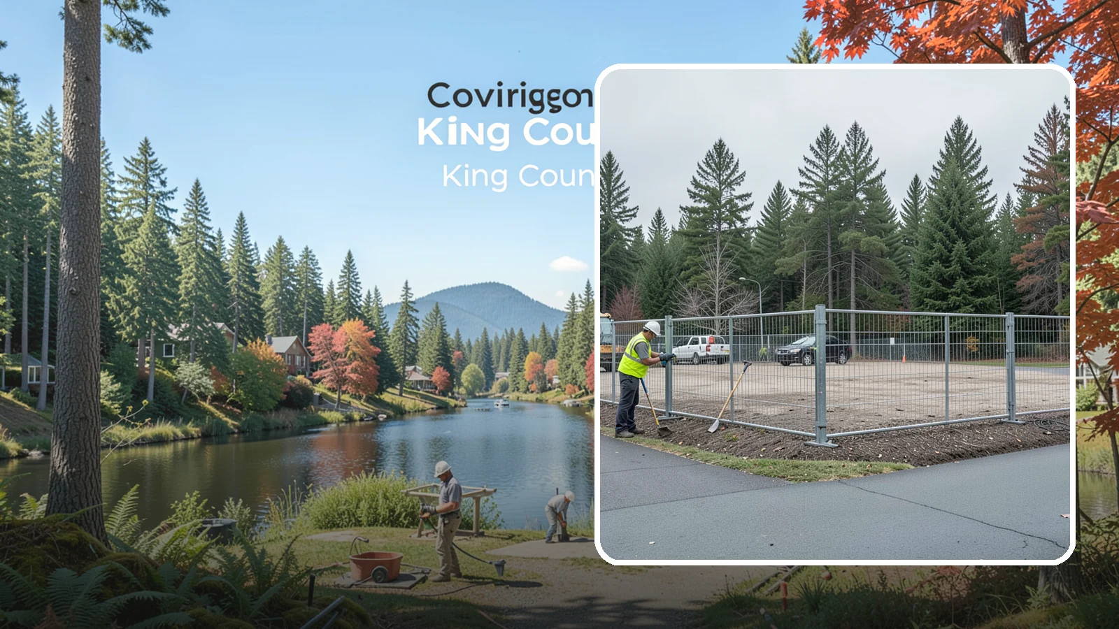 Facility Fencing & Gates in Covington, King County, WA - Fencing and gate installation that secures public facilities, yards, and equipment compounds.