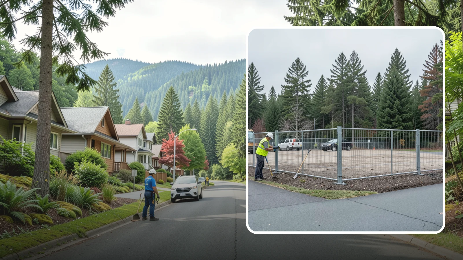 Facility Fencing & Gates in Darrington, Snohomish County, WA - Fencing and gate installation that secures public facilities, yards, and equipment compounds.