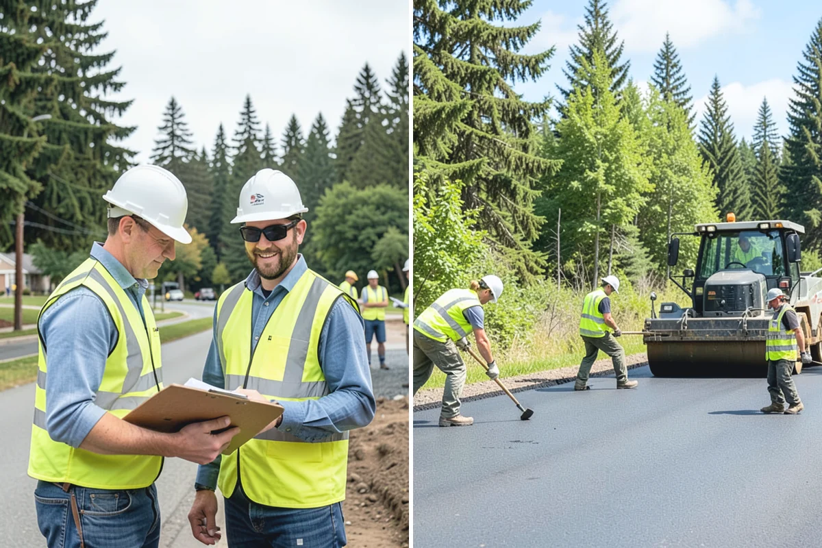 Facility Fencing & Gates in Darrington, Snohomish County, WA - Lay out the fence line and gate locations