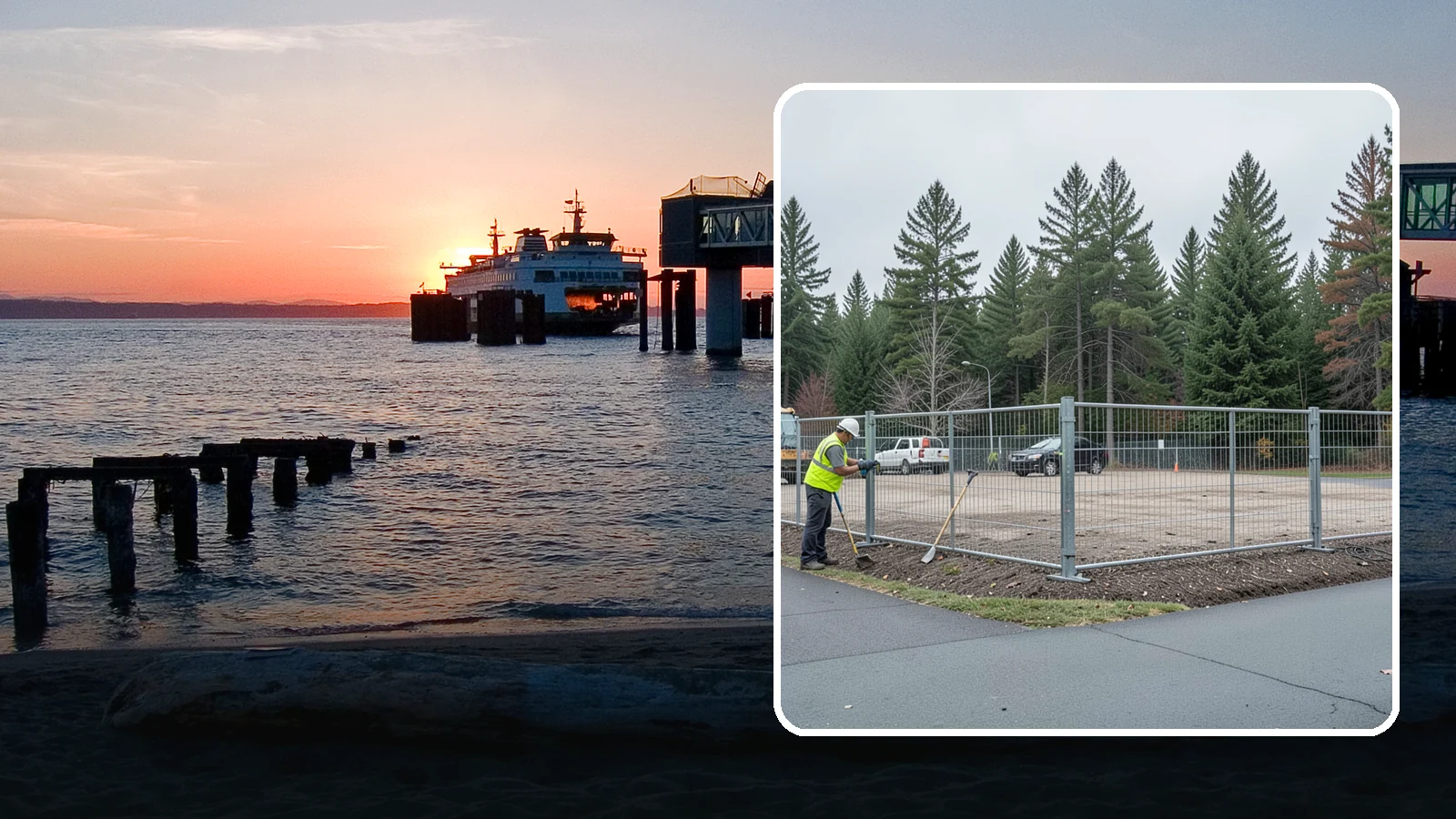 Facility Fencing & Gates in Edmonds, Snohomish County, WA - Fencing and gate installation that secures public facilities, yards, and equipment compounds.