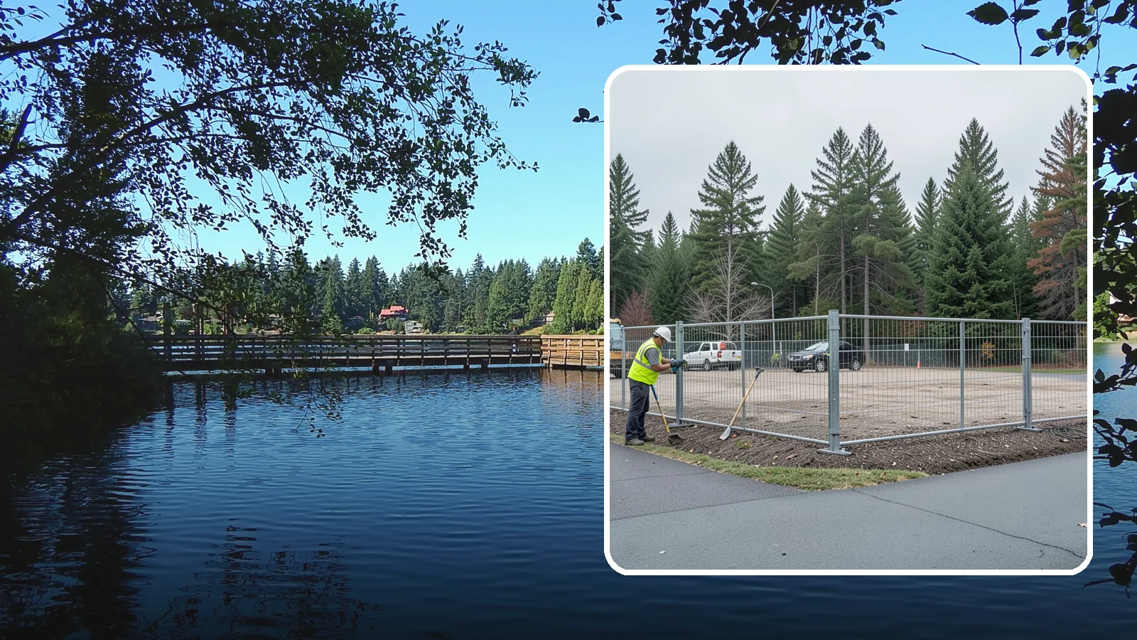 Facility Fencing & Gates in Federal Way, King County, WA - Fencing and gate installation that secures public facilities, yards, and equipment compounds.