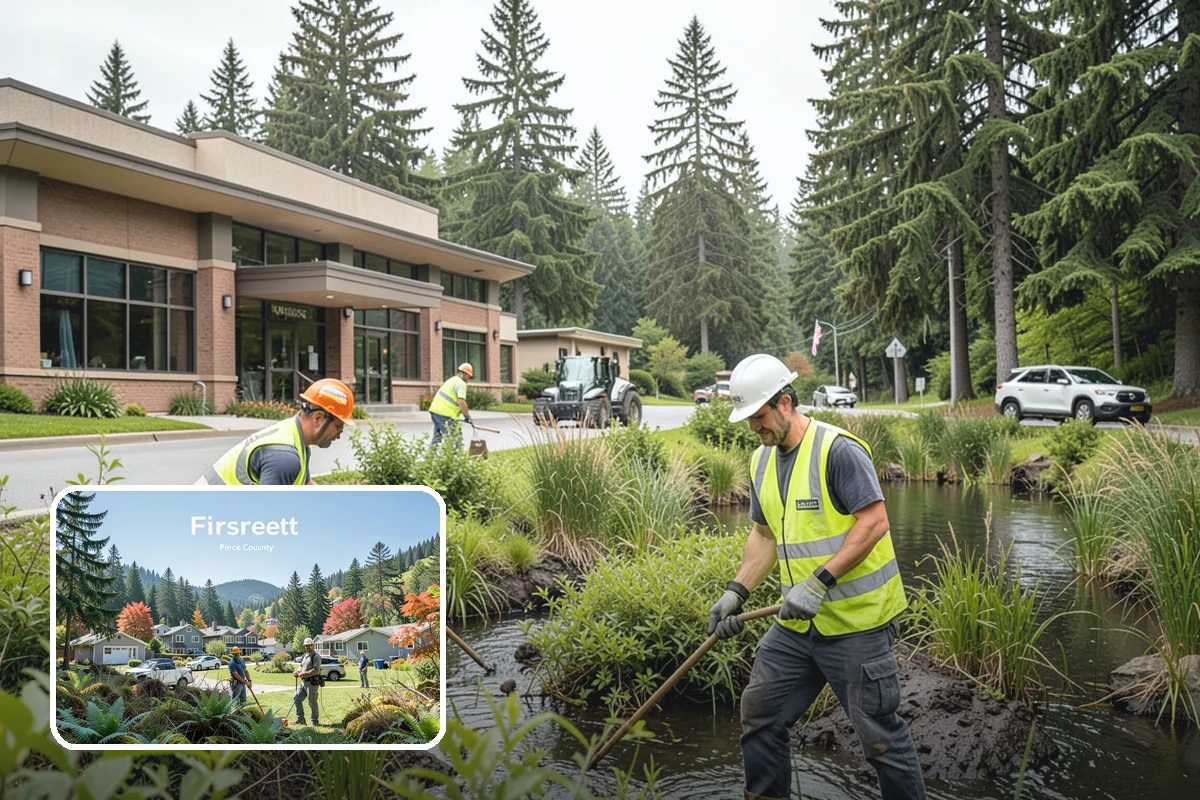 Facility Fencing & Gates in Fircrest, Pierce County, WA - Secures perimeters, yards, and equipment compounds