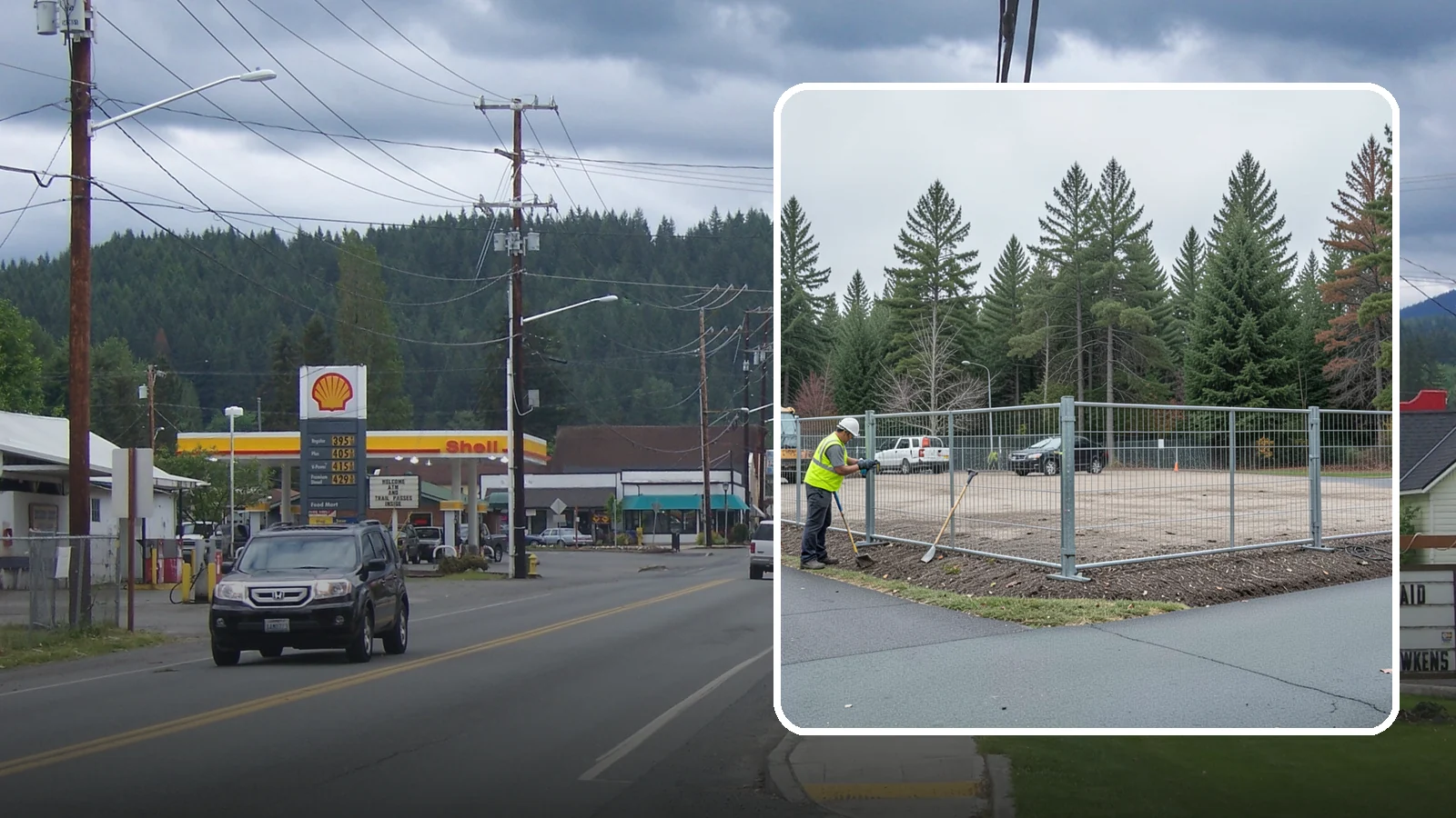 Facility Fencing & Gates in Granite Falls, Snohomish County, WA - Fencing and gate installation that secures public facilities, yards, and equipment compounds.
