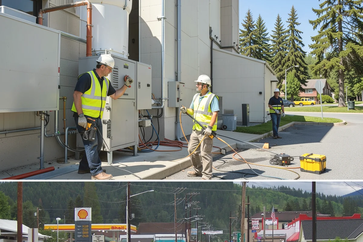 Facility Fencing & Gates in Granite Falls, Snohomish County, WA - Fencing installs year-round, though setting posts is easiest when the ground is not saturated in the depths of winter.
