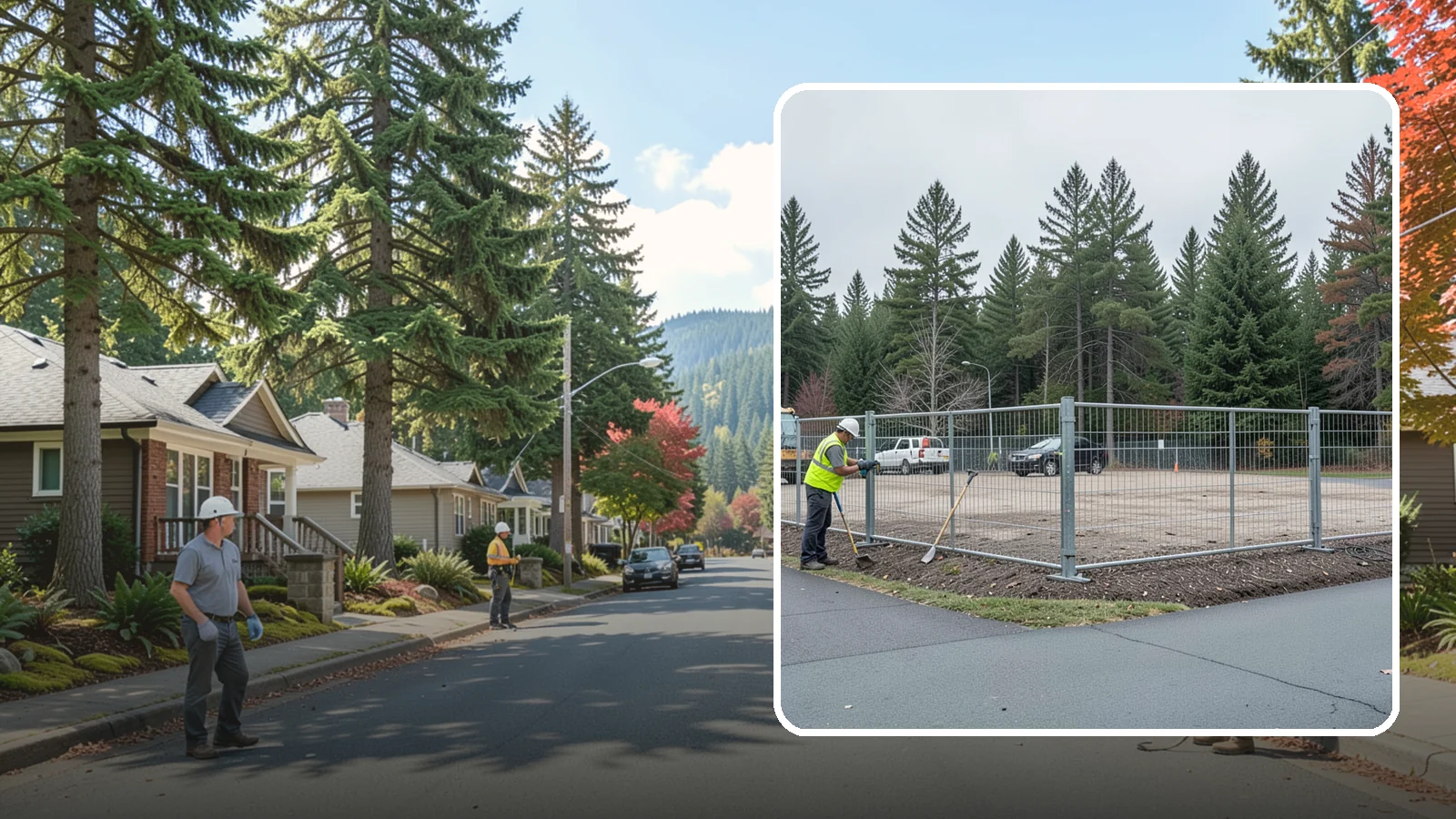 Facility Fencing & Gates in Hunts Point, King County, WA - Fencing and gate installation that secures public facilities, yards, and equipment compounds.