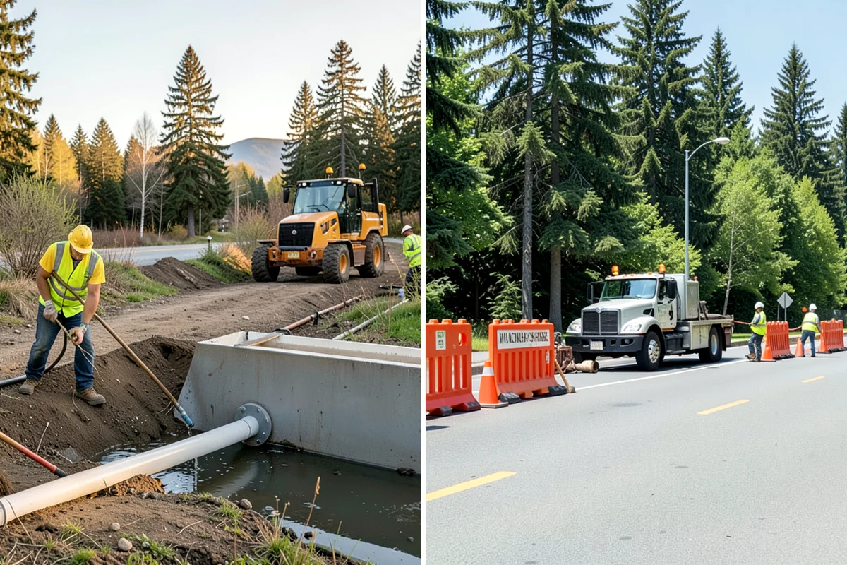 Facility Fencing & Gates in Hunts Point, King County, WA - Lay out the fence line and gate locations