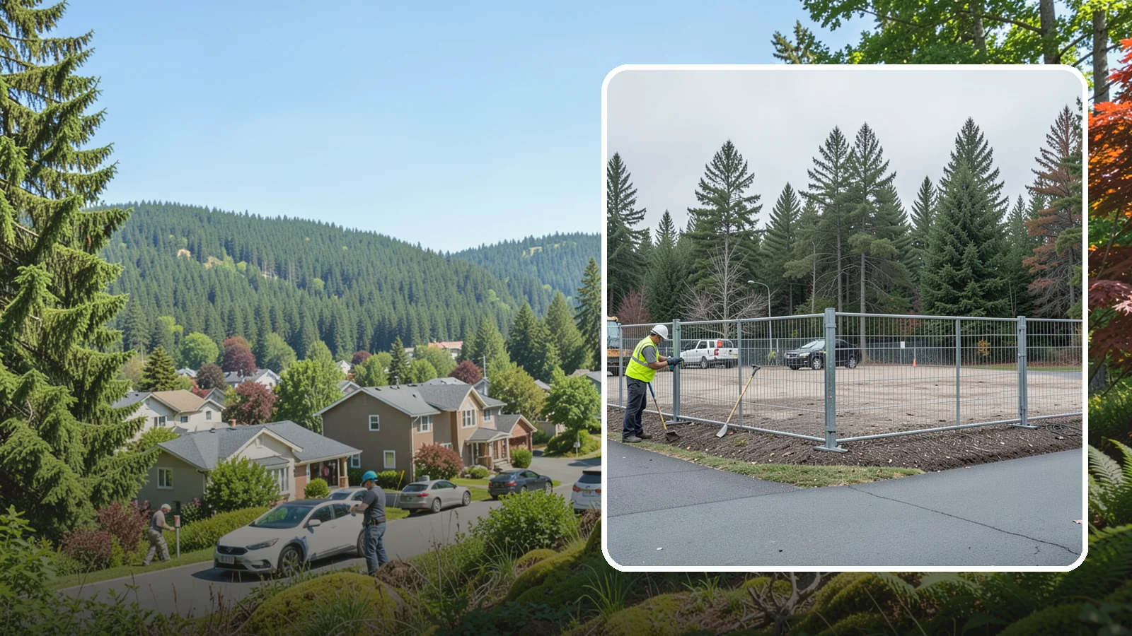 Facility Fencing & Gates in Index, Snohomish County, WA - Fencing and gate installation that secures public facilities, yards, and equipment compounds.