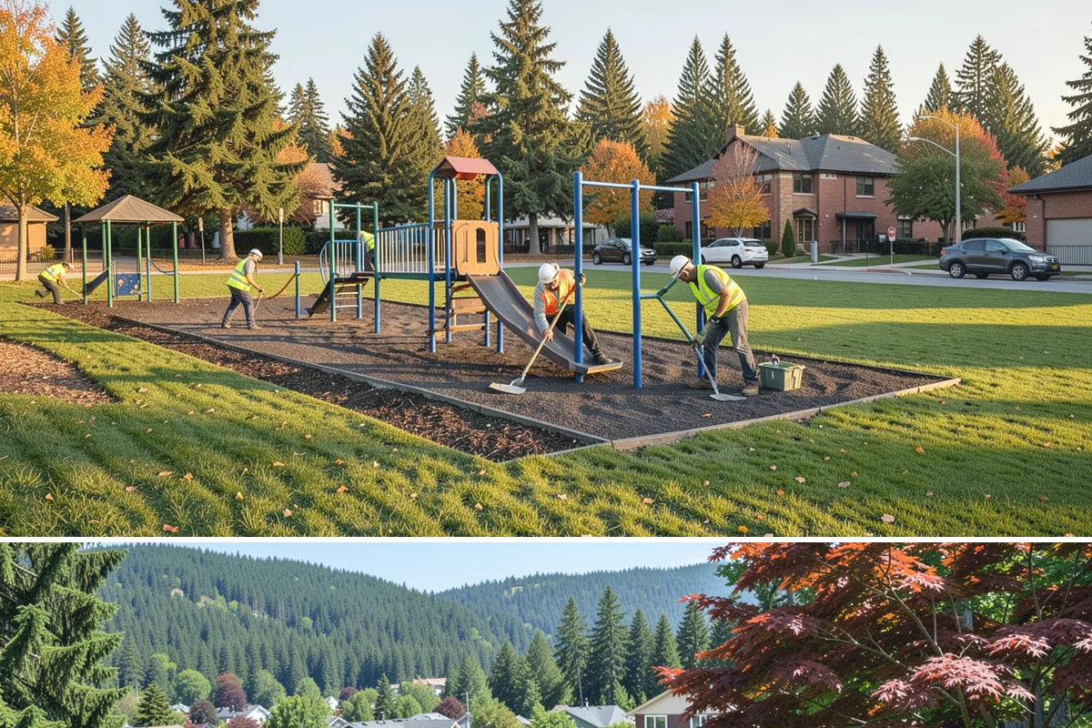 Facility Fencing & Gates in Index, Snohomish County, WA - Fencing installs year-round, though setting posts is easiest when the ground is not saturated in the depths of winter.