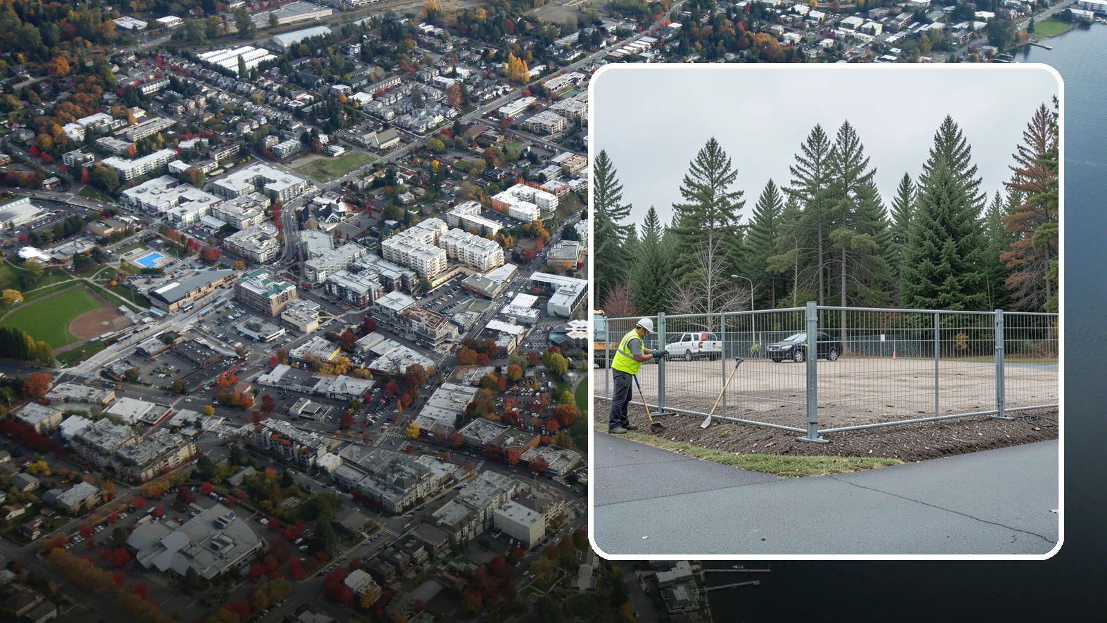 Facility Fencing & Gates in Kirkland, King County, WA - Fencing and gate installation that secures public facilities, yards, and equipment compounds.