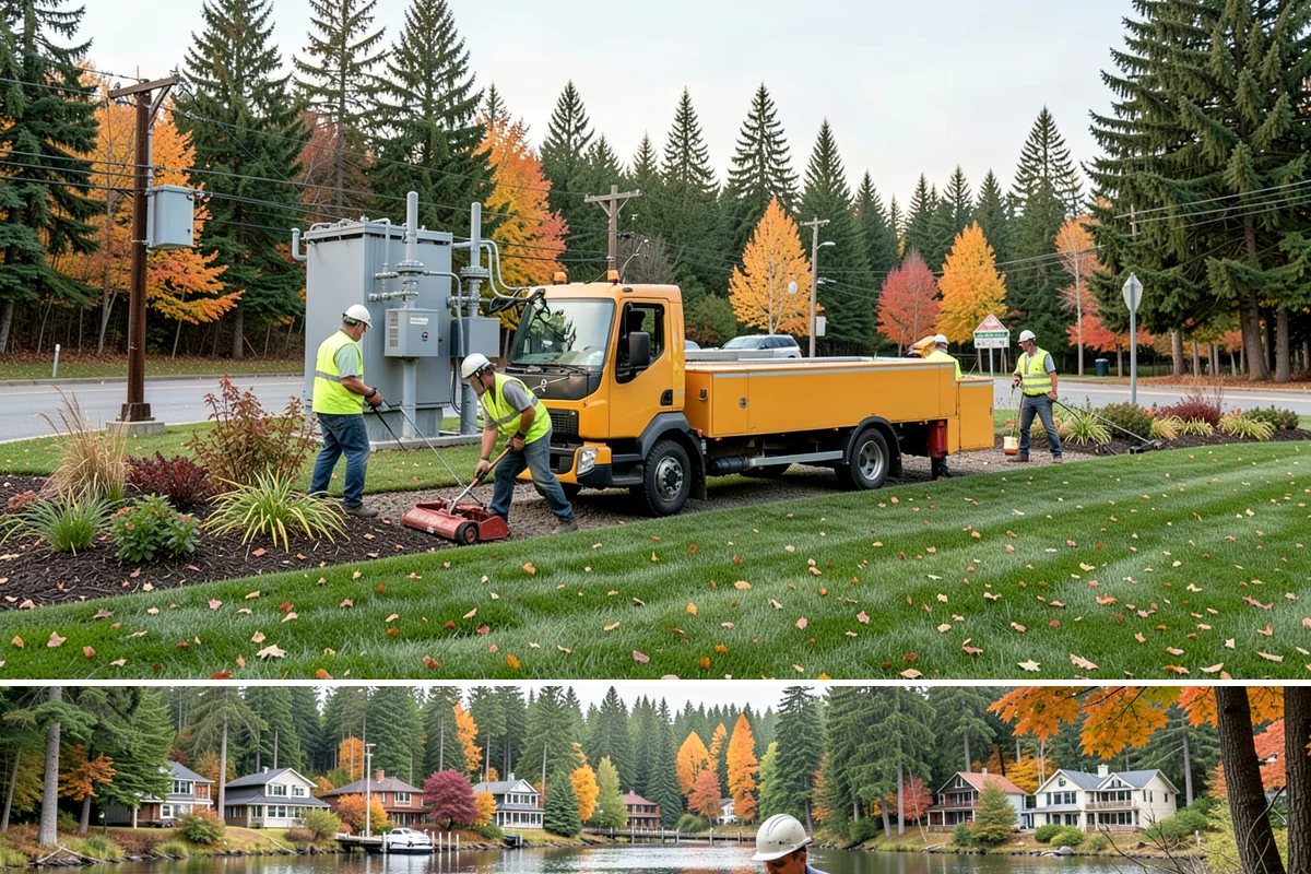 Facility Fencing & Gates in La Conner, Skagit County, WA - Fencing installs year-round, though setting posts is easiest when the ground is not saturated in the depths of winter.