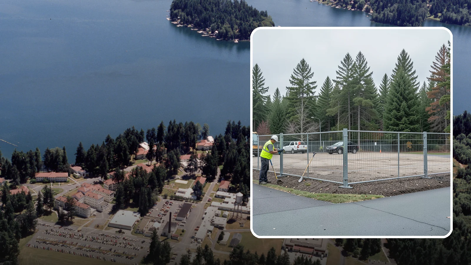 Facility Fencing & Gates in Lakewood, Pierce County, WA - Fencing and gate installation that secures public facilities, yards, and equipment compounds.
