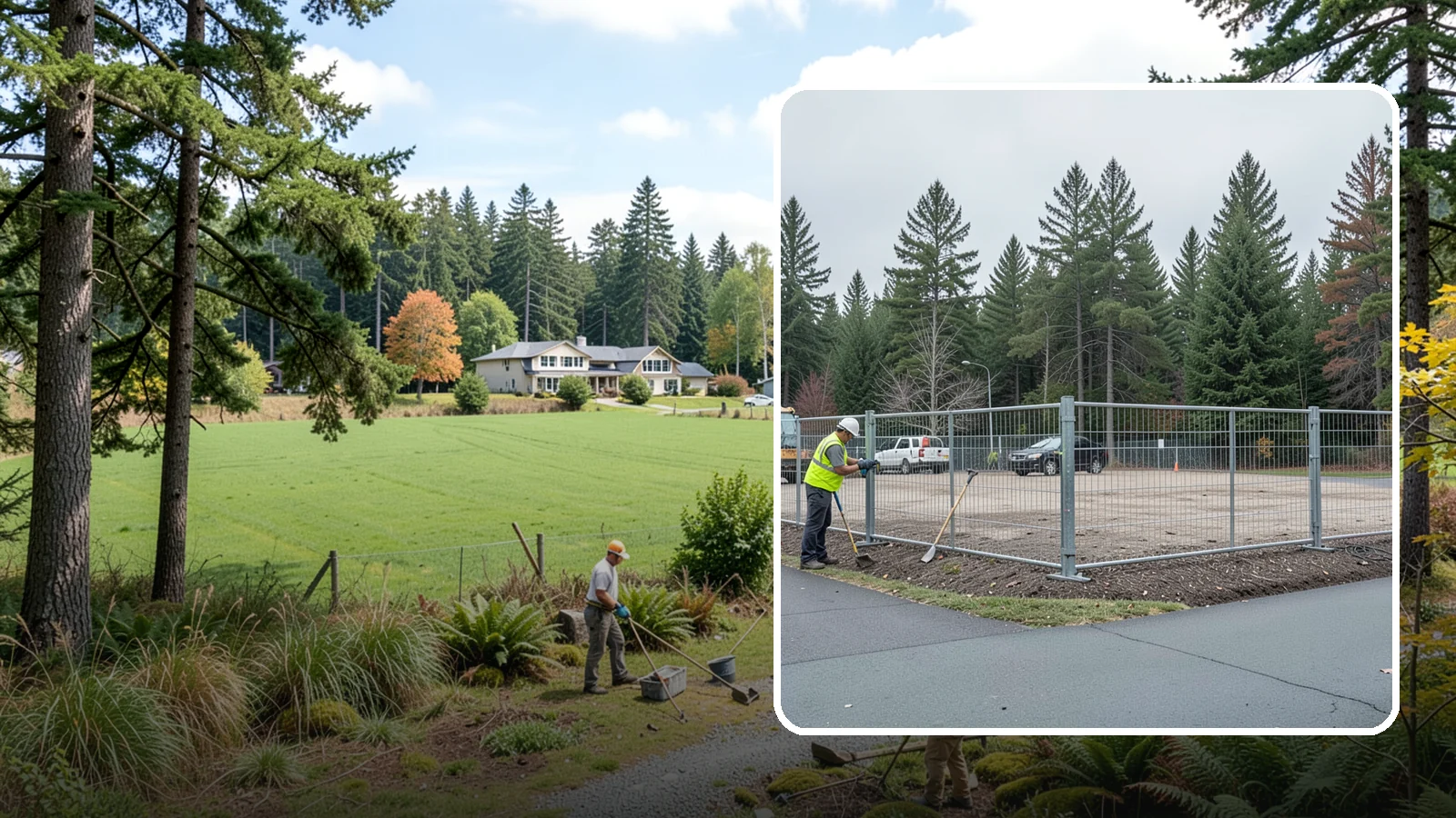 Facility Fencing & Gates in Lyman, Skagit County, WA - Fencing and gate installation that secures public facilities, yards, and equipment compounds.