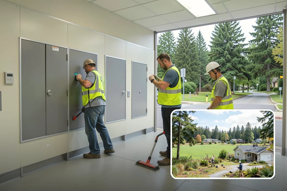 Facility Fencing & Gates in Lyman, Skagit County, WA - Secures perimeters, yards, and equipment compounds