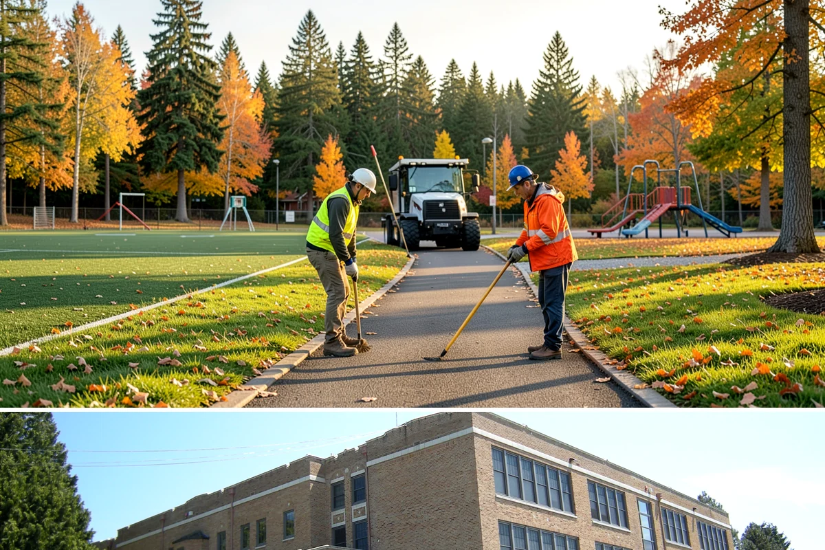 Facility Fencing & Gates in Maple Valley, King County, WA - Fencing installs year-round, though setting posts is easiest when the ground is not saturated in the depths of winter.