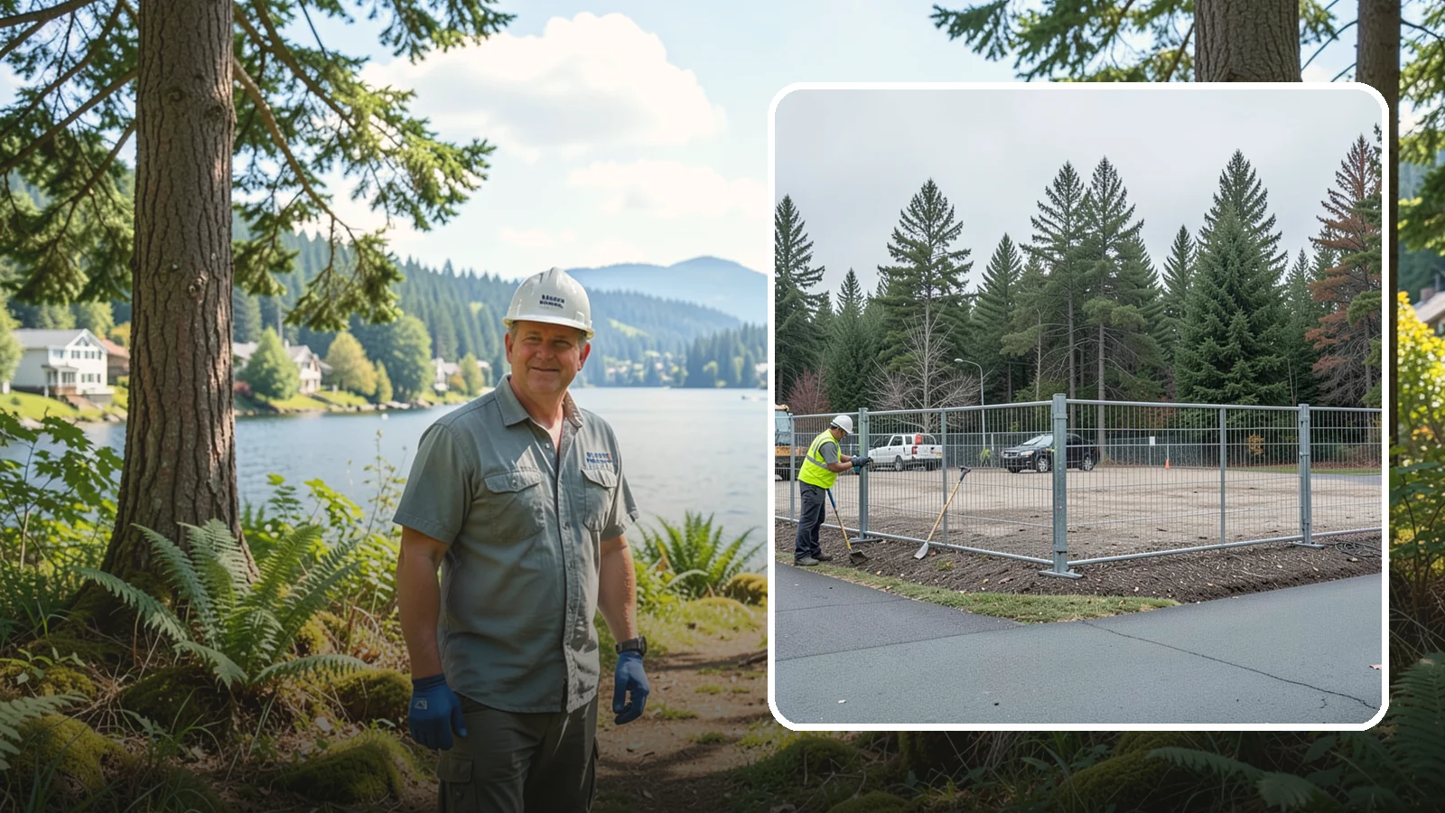 Facility Fencing & Gates in Milton, King County, WA - Fencing and gate installation that secures public facilities, yards, and equipment compounds.
