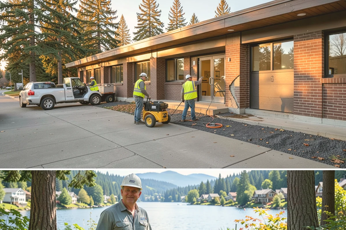 Facility Fencing & Gates in Milton, King County, WA - Fencing installs year-round, though setting posts is easiest when the ground is not saturated in the depths of winter.