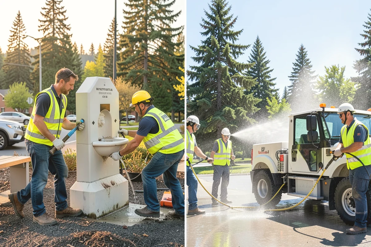 Facility Fencing & Gates in Monroe, Snohomish County, WA - Lay out the fence line and gate locations