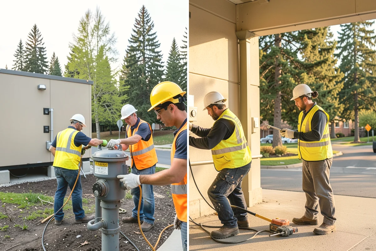 Facility Fencing & Gates in Mountlake Terrace, Snohomish County, WA - Lay out the fence line and gate locations