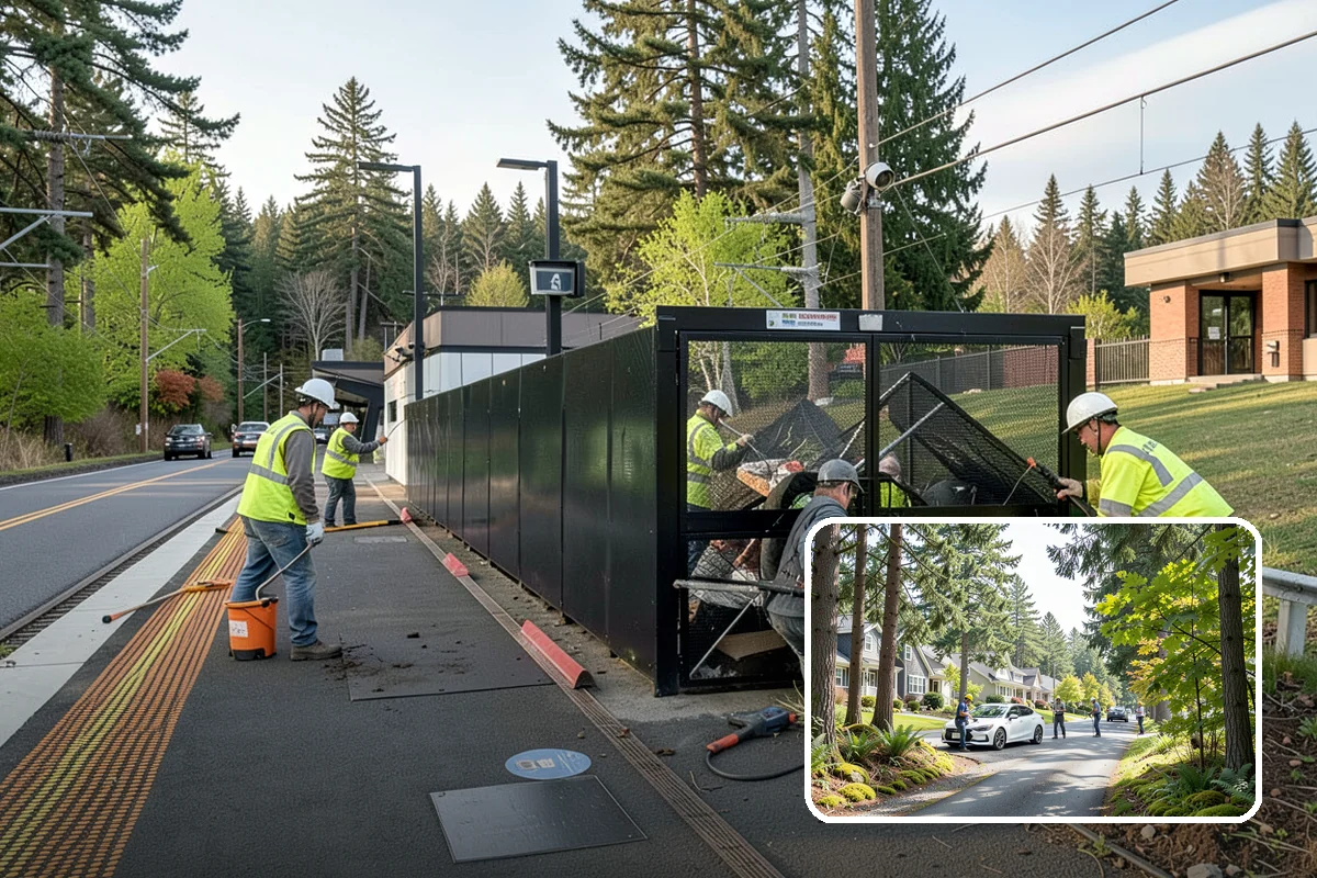 Facility Fencing & Gates in Normandy Park, King County, WA - Secures perimeters, yards, and equipment compounds