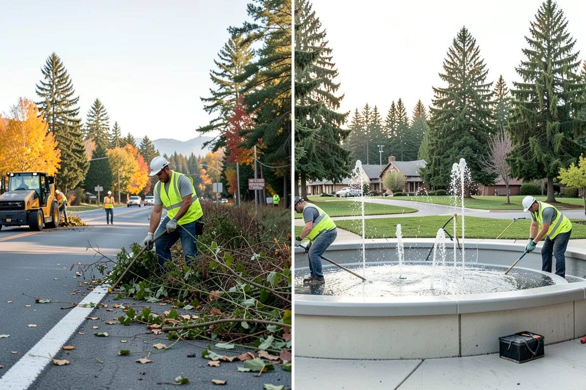 Facility Fencing & Gates in Normandy Park, King County, WA - Lay out the fence line and gate locations