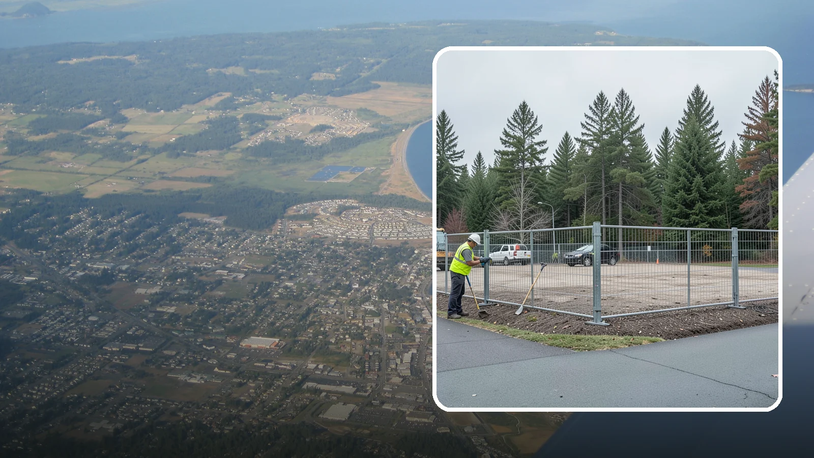 Facility Fencing & Gates in Oak Harbor, Island County, WA - Fencing and gate installation that secures public facilities, yards, and equipment compounds.