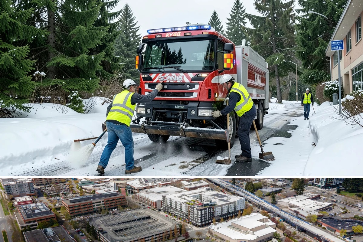 Facility Fencing & Gates in Redmond, King County, WA - Fencing installs year-round, though setting posts is easiest when the ground is not saturated in the depths of winter.