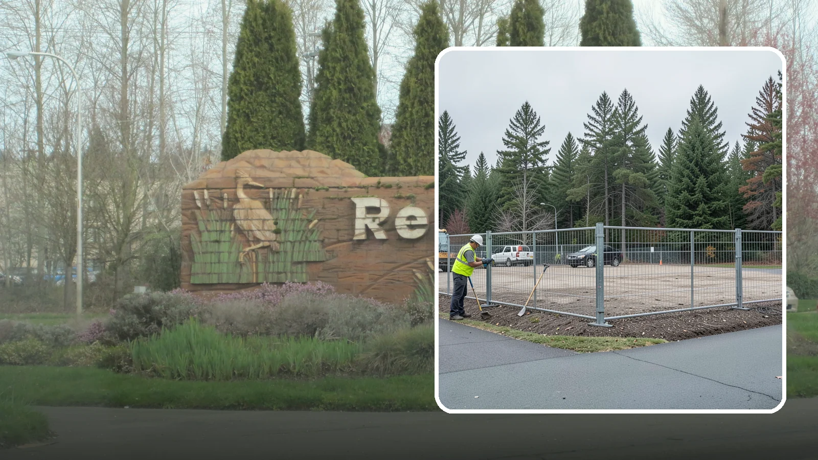 Facility Fencing & Gates in Renton, King County, WA - Fencing and gate installation that secures public facilities, yards, and equipment compounds.