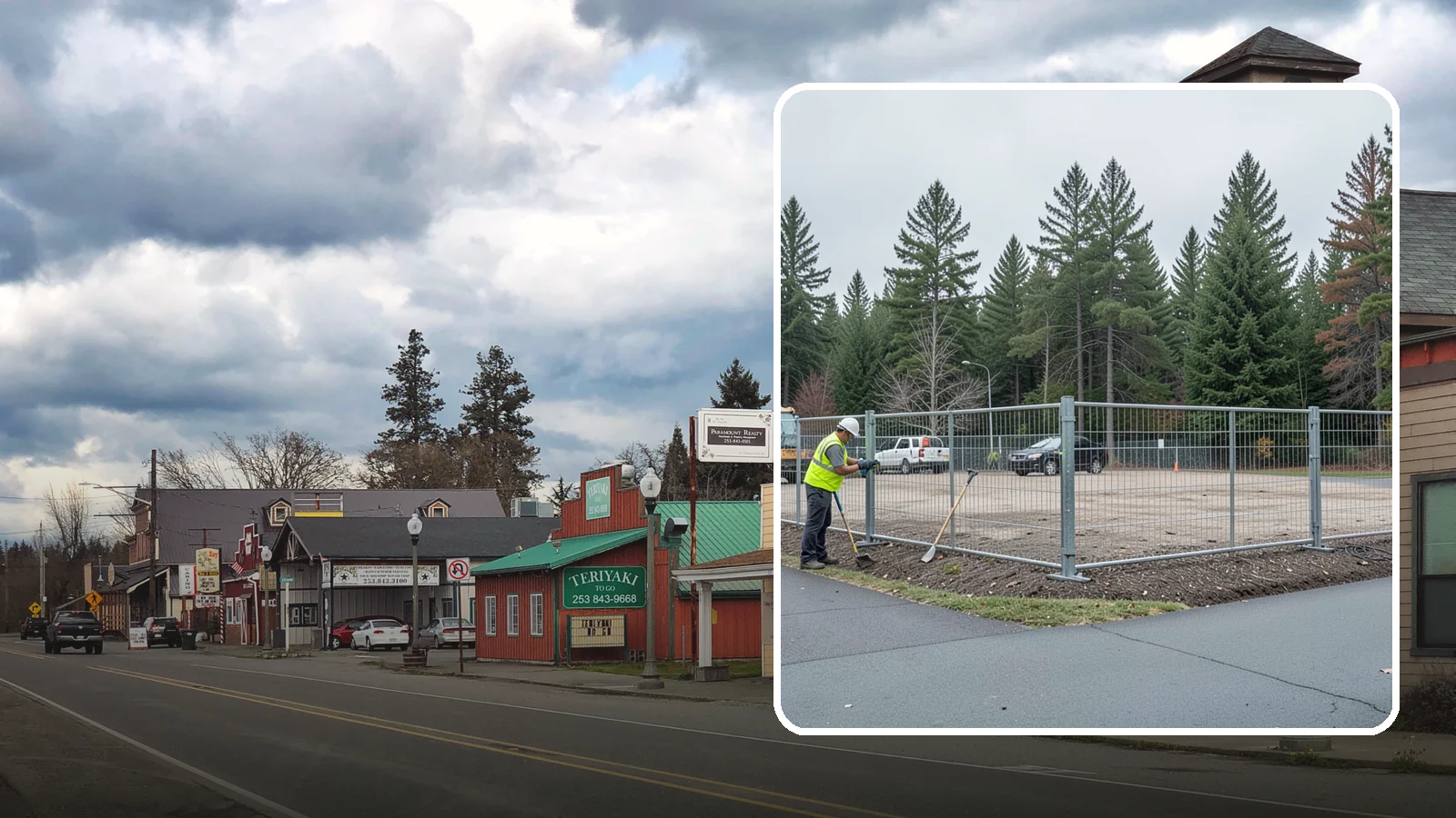 Facility Fencing & Gates in Roy, Pierce County, WA - Fencing and gate installation that secures public facilities, yards, and equipment compounds.