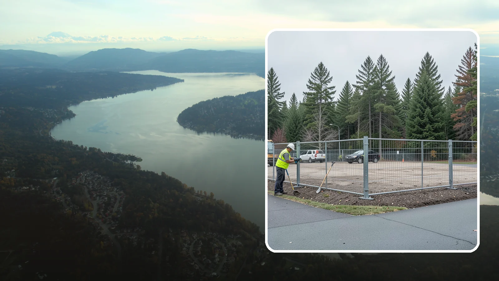 Facility Fencing & Gates in Sammamish, King County, WA - Fencing and gate installation that secures public facilities, yards, and equipment compounds.