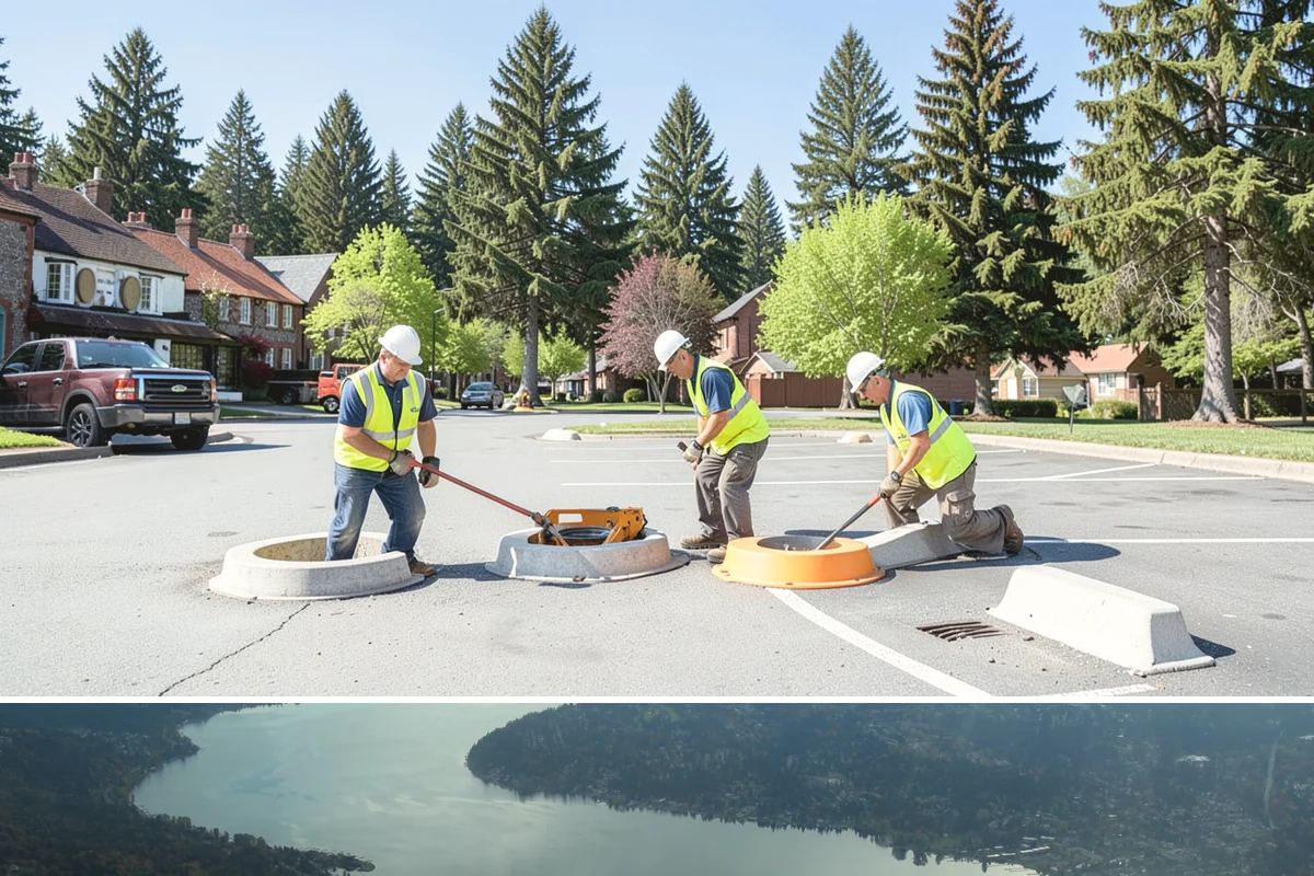Facility Fencing & Gates in Sammamish, King County, WA - Fencing installs year-round, though setting posts is easiest when the ground is not saturated in the depths of winter.