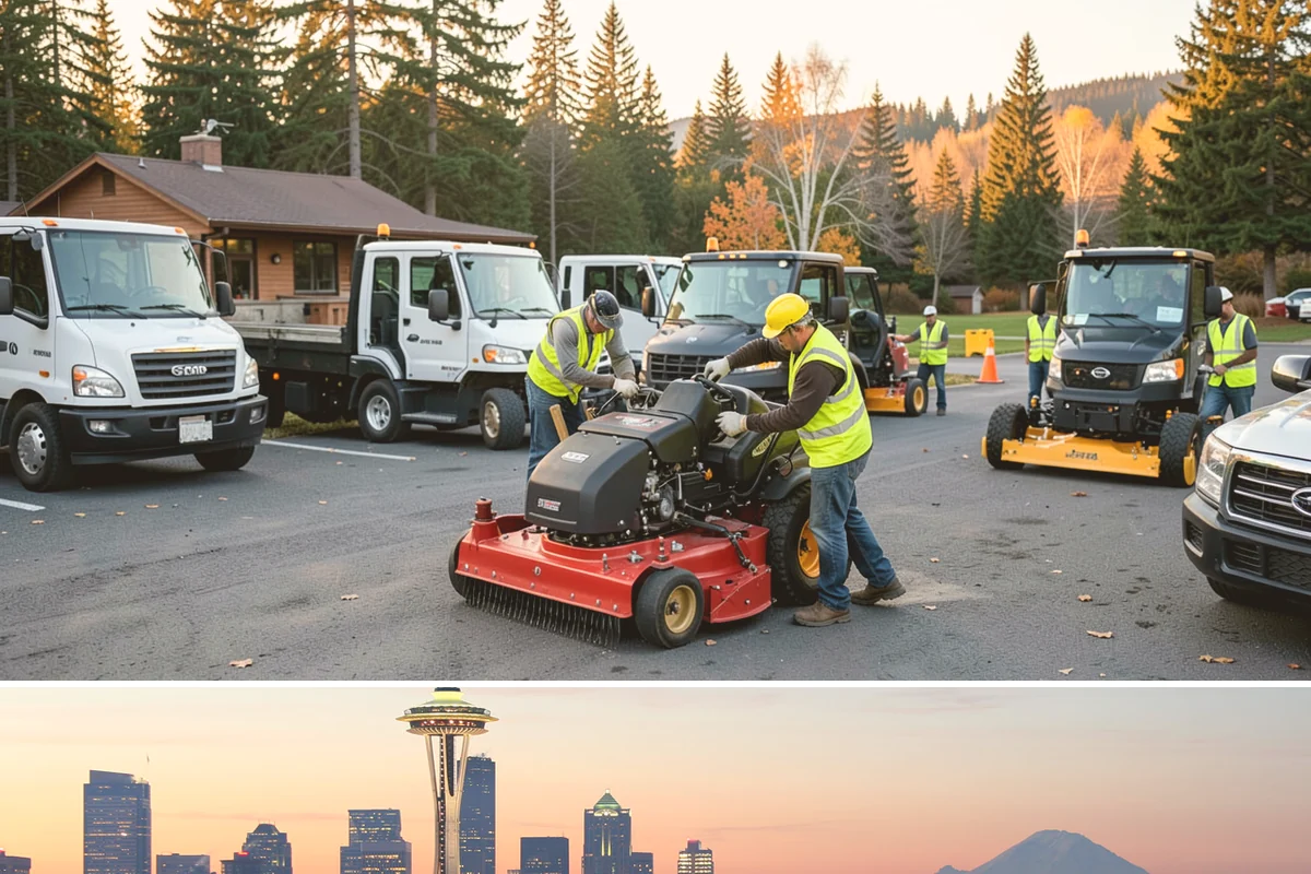 Facility Fencing & Gates in Seattle, King County, WA - Fencing installs year-round, though setting posts is easiest when the ground is not saturated in the depths of winter.
