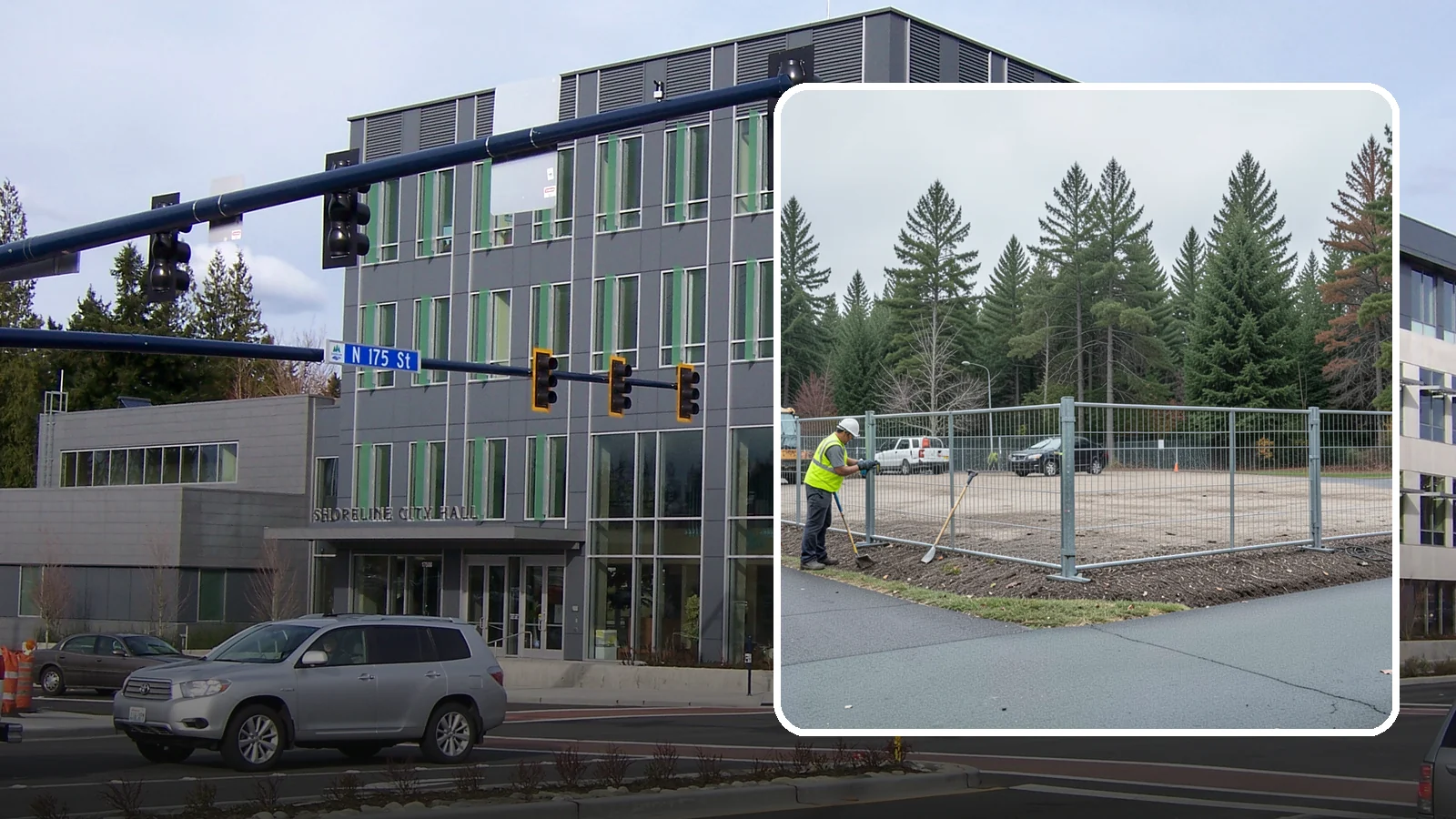 Facility Fencing & Gates in Shoreline, King County, WA - Fencing and gate installation that secures public facilities, yards, and equipment compounds.