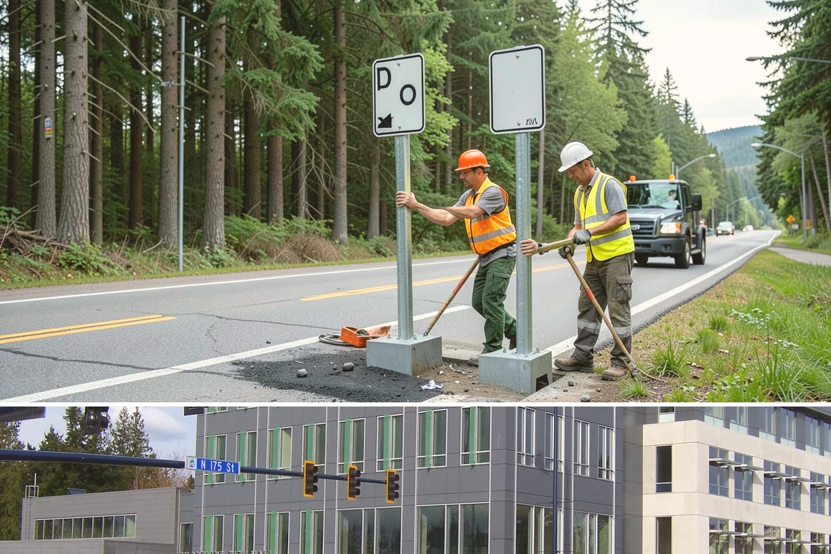 Facility Fencing & Gates in Shoreline, King County, WA - Fencing installs year-round, though setting posts is easiest when the ground is not saturated in the depths of winter.