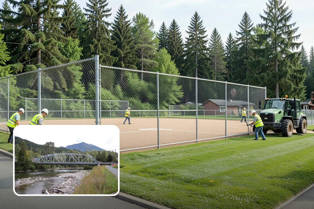 Facility Fencing & Gates in Skykomish, King County, WA - Secures perimeters, yards, and equipment compounds