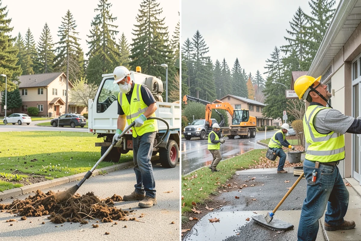 Facility Fencing & Gates in Snohomish, Snohomish County, WA - Lay out the fence line and gate locations