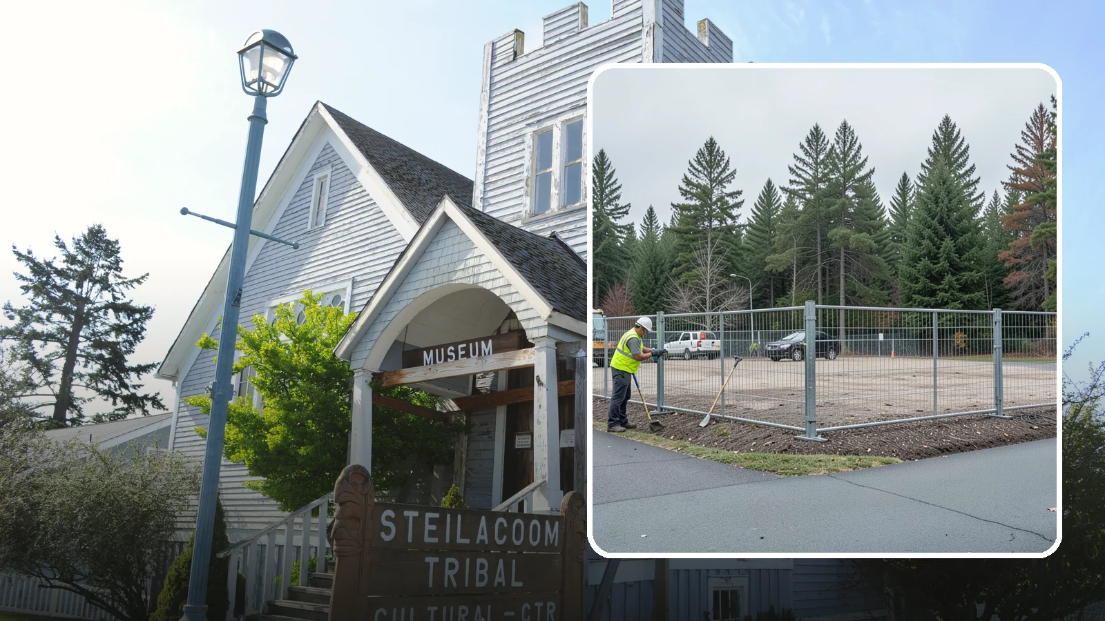 Facility Fencing & Gates in Steilacoom, Pierce County, WA - Fencing and gate installation that secures public facilities, yards, and equipment compounds.