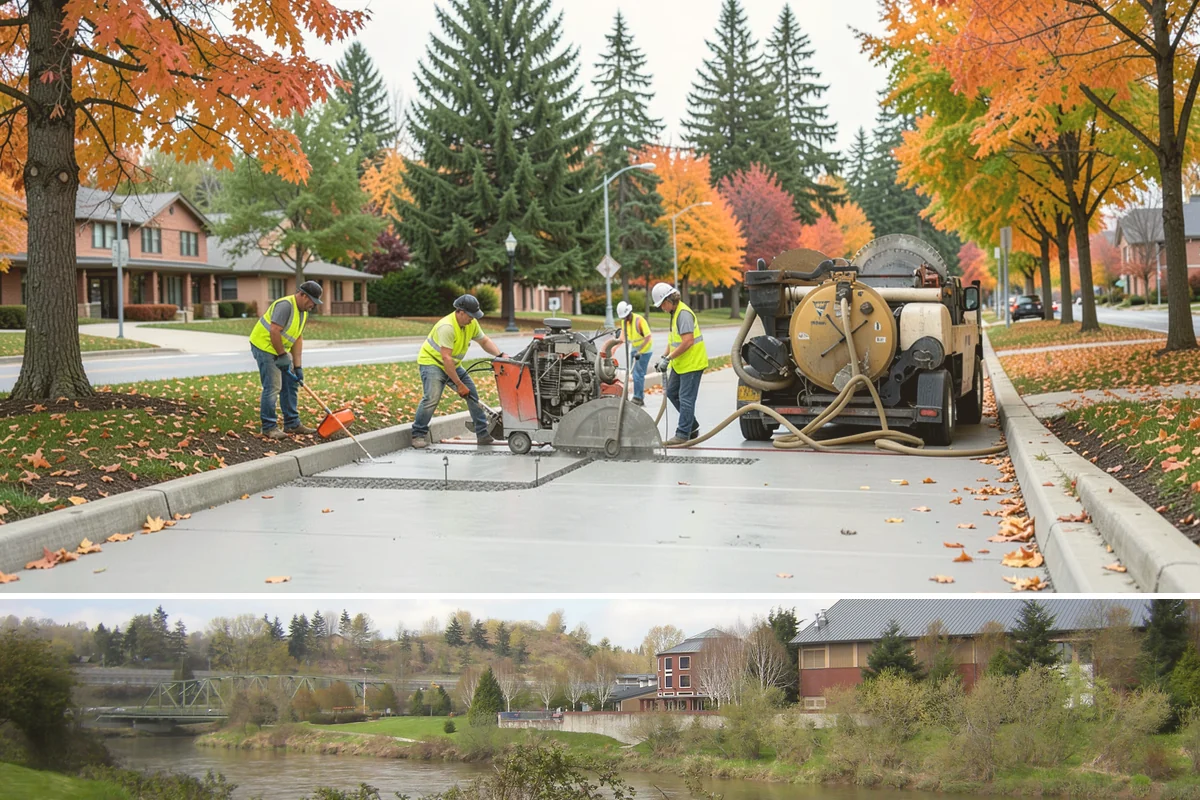 Facility Fencing & Gates in Tukwila, King County, WA - Fencing installs year-round, though setting posts is easiest when the ground is not saturated in the depths of winter.