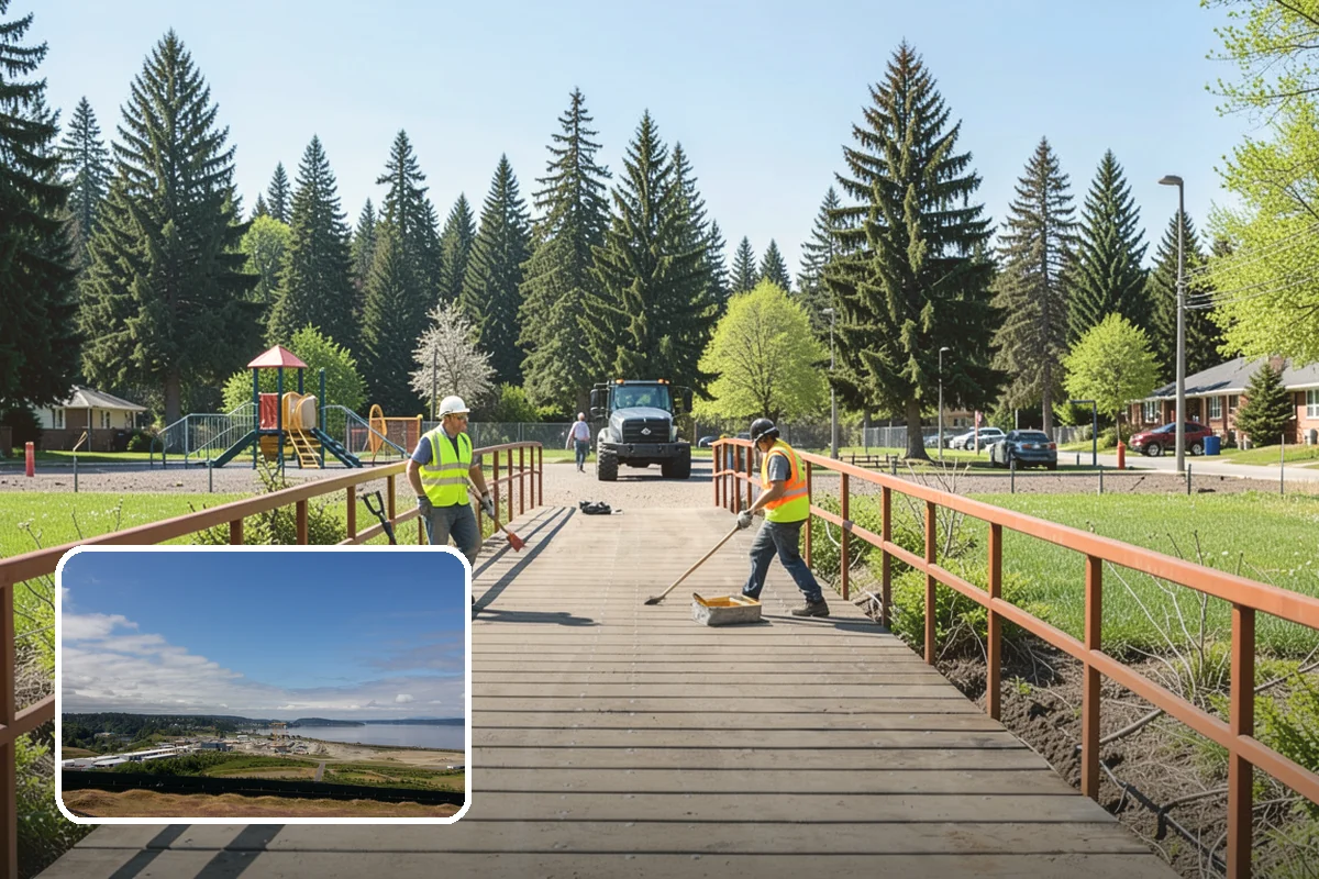 Facility Fencing & Gates in University Place, Pierce County, WA - Secures perimeters, yards, and equipment compounds