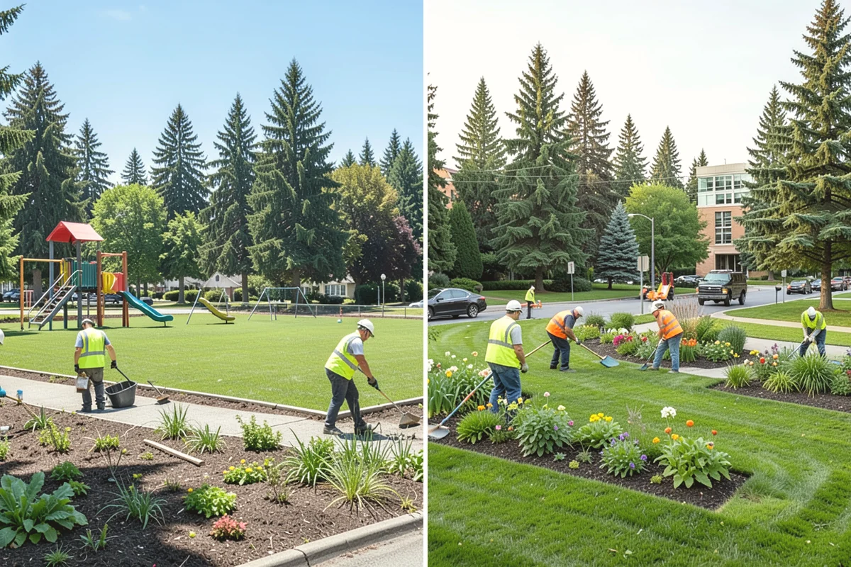 Facility Fencing & Gates in University Place, Pierce County, WA - Lay out the fence line and gate locations