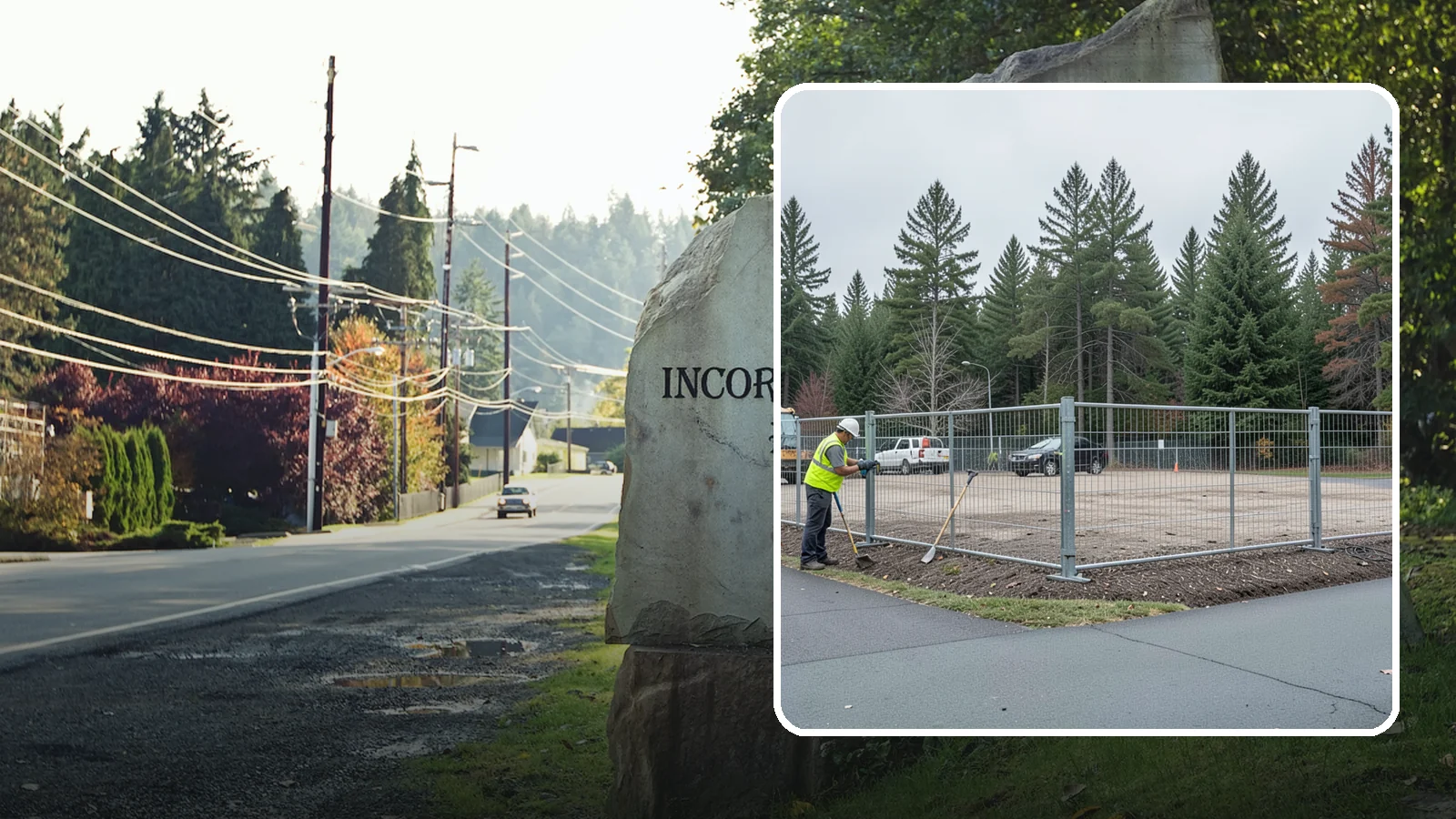 Facility Fencing & Gates in Wilkeson, Pierce County, WA - Fencing and gate installation that secures public facilities, yards, and equipment compounds.
