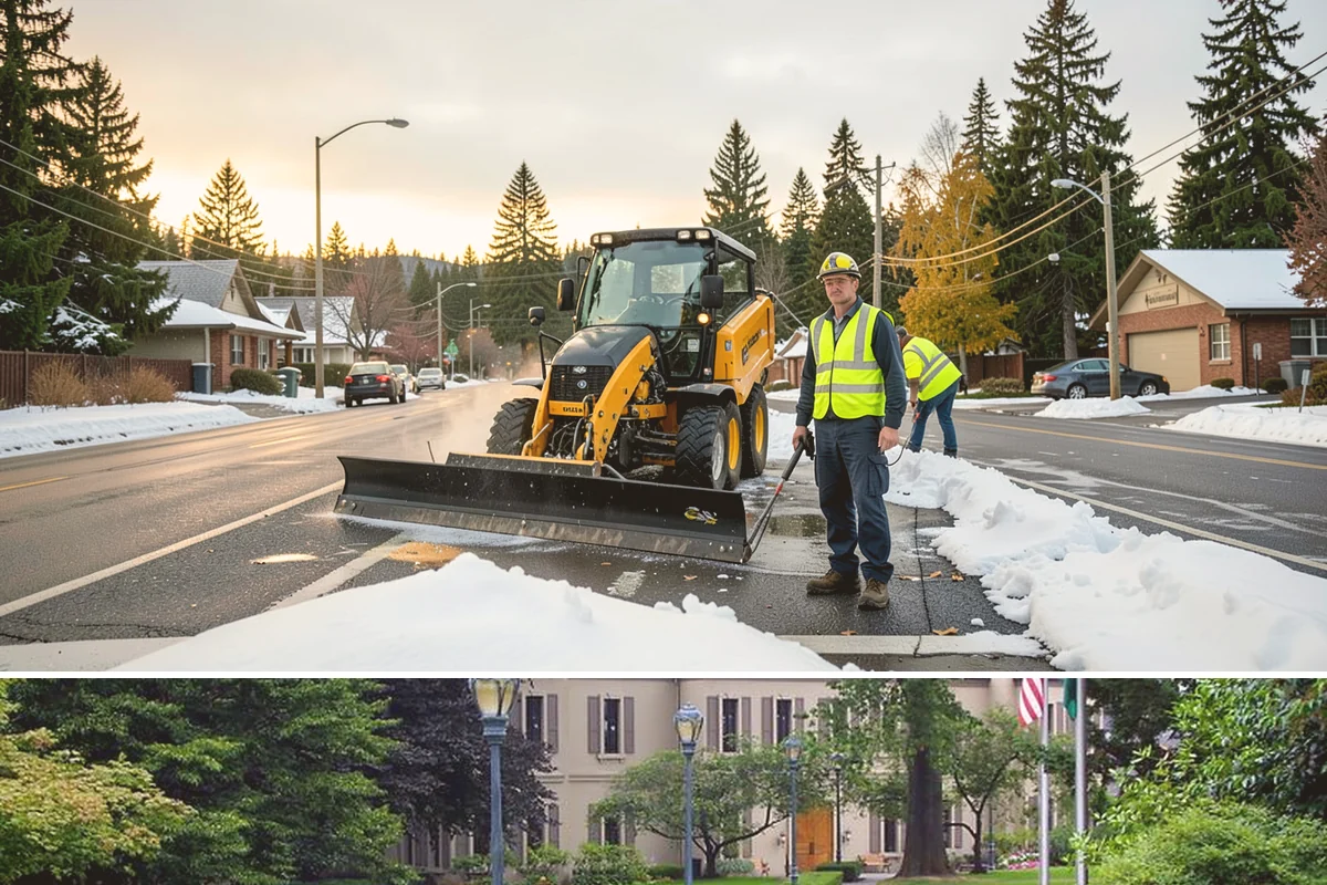 Facility Fencing & Gates in Woodinville, King County, WA - Fencing installs year-round, though setting posts is easiest when the ground is not saturated in the depths of winter.