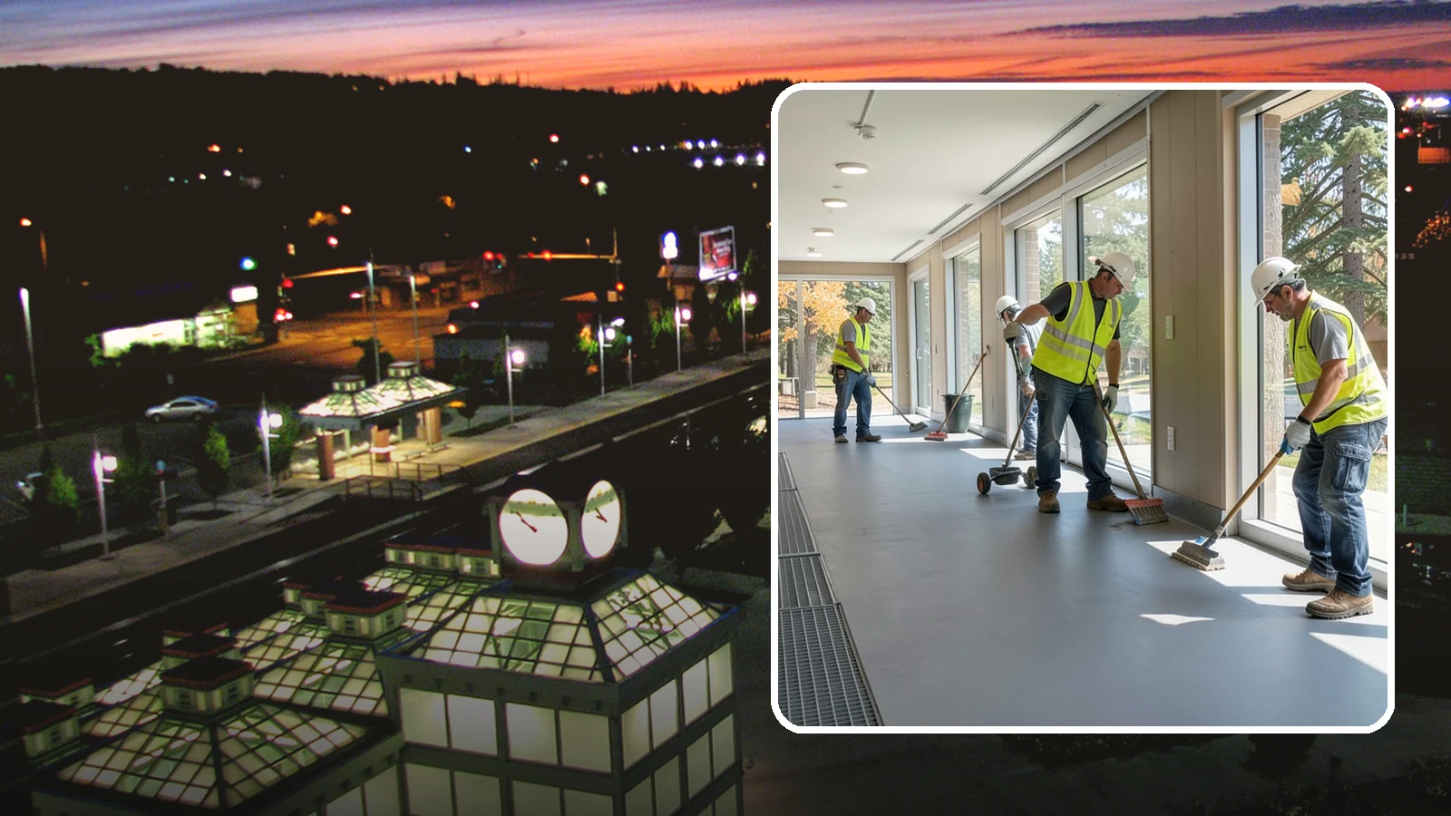 Facility Flooring Installation in Auburn, King County, WA - Commercial flooring installation for public buildings, including resilient, tile, and carpet systems.